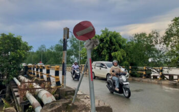 Sering Ditabrak Dishub Rencana Gantikan Portal Bujangga Dengan Road Barrier beton 5 deb1937a 300d 4222 b4be 1548acf5a064