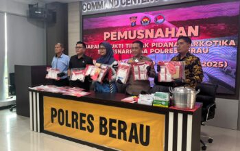 18 Kasus Terkuak Ribuan Gram Sabu Dimusnahkan 5 fb23bbef 3b99 4910 81cb 252dcf54d8ef