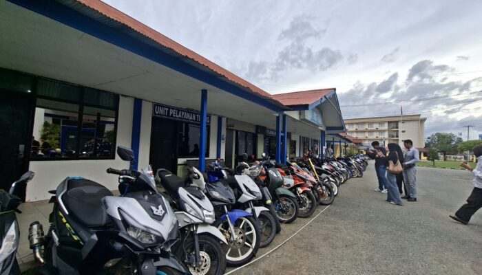 49 Knalpot Brong Disikat, Satlantas Berau Tegaskan Efek Jera