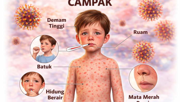 Meski Sudah Divaksin, Campak Masih Bisa Menyerang, Ini Penjelasan Dinkes Berau