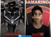Parkir Sebentar, Motor Hilang! Pelaku Curanmor Ditangkap di Sanga-Sanga