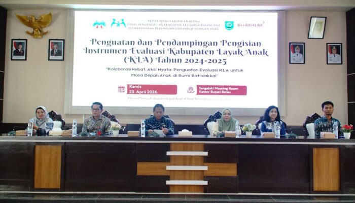 Pemkab Berau Kebut Status KLA, Indikator Lemah Jadi Target Pembenahan