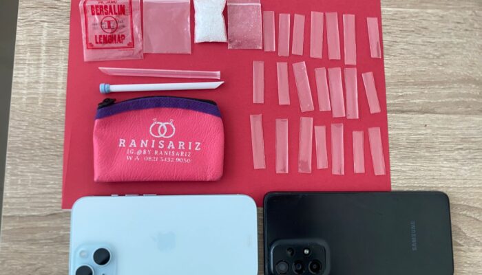 Sabu 3,81 Gram Disembunyikan di Dompet Pink, Pria 27 Tahun Diciduk di Talisayan