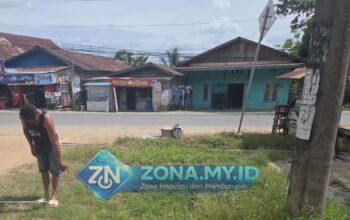 Tiang Listrik “Nyasar” di Tengah Lahan Warga Gunung Tabur, PLN Tegaskan Bukan Kami