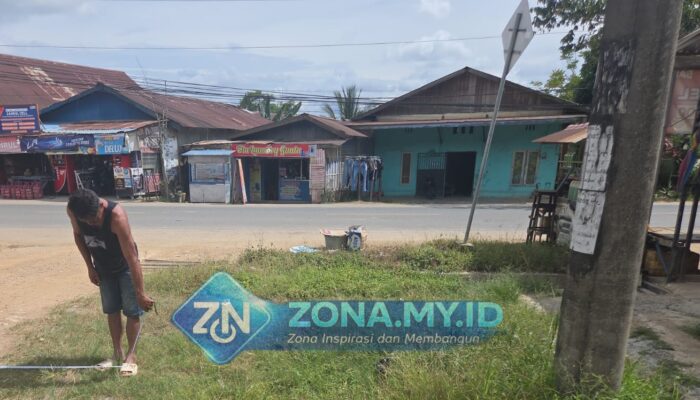 Tiang Listrik “Nyasar” di Tengah Lahan Warga Gunung Tabur, PLN Tegaskan Bukan Kami