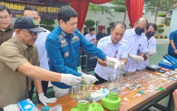 Sabu, Ganja hingga Ekstasi Dimusnahkan Kejari Samarinda, Total dari 61 Kasus Inkrah