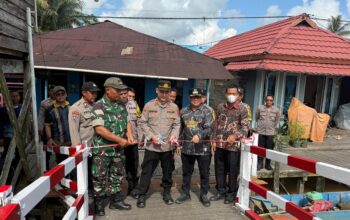 Gotong Royong Polisi, Warga dan Perusahaan Hidupkan Kembali Akses Vital di Handil Terusan