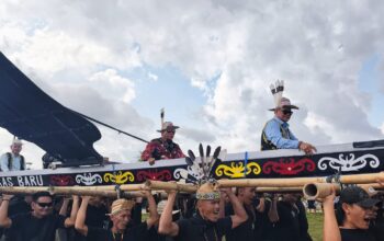 Festival Budaya Temengan Iwan Dayak Kenyah Lepo Tepu Resmi Dibuka, Satukan Komunitas dari Kaltara, Kaltim hingga Sarawak