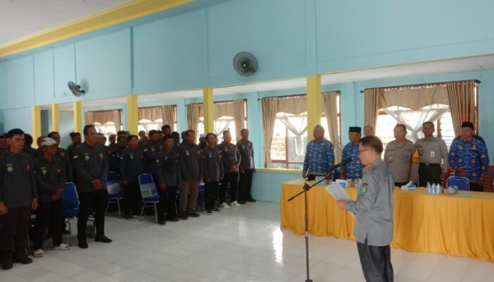 Satlinmas Tanjung Palas Dikukuhkan, Siap Jadi Garda Terdepan Jaga Keamanan Desa di Kabupaten Bulungan 