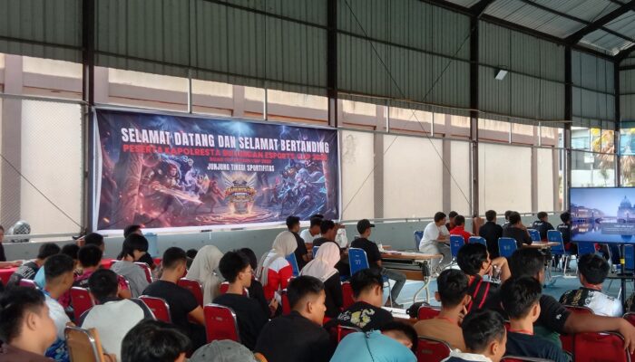 Sambut HUT Bhayangkara ke-80, Polresta Bulungan Gelar Kapolresta Cup Turnamen E-Sport Mobile Legends