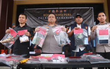 Polresta Samarinda Bongkar 37 Kasus Kejahatan 4C, 53 Pelaku Dibekuk dan Puluhan Kendaraan Dikembalikan ke Korban