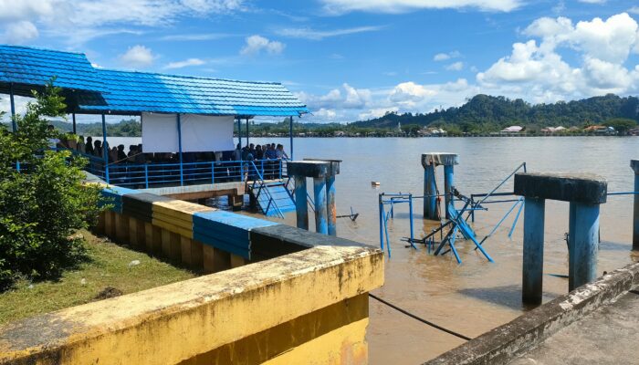 Ponton VIP di Bulungan Ambruk Setelah 20 Tahun, Begini Tanggapan Dishub