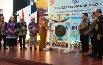 Konferensi Daerah GKII Kayan Hilir ke-36 Resmi Dibuka, Jadi Momentum Perkuat Pelayanan Gereja