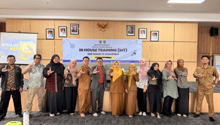 Isi Momen Libur, SMPN 16 Samarinda Gelar ‘The Heart of Teaching’