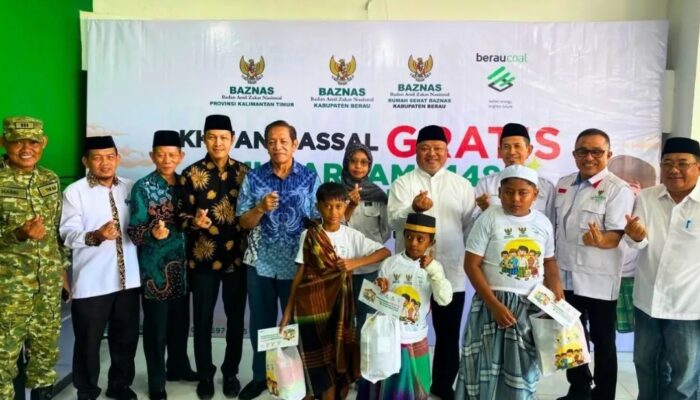 Pemkab Berau Apresiasi Khitan Massal BAZNAS, 350 Anak Dapat Layanan Gratis dan Santunan