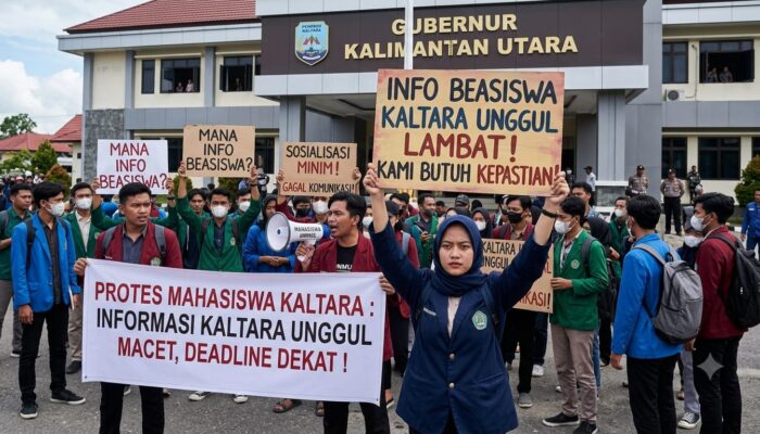 Mahasiswa Soroti Keterlambatan Informasi Beasiswa Kaltara Unggul, Minta Evaluasi Sistem