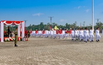 Pertama Kali, Upacara HUT RI di Bulungan Digelar di Kebun Raya Bundayati