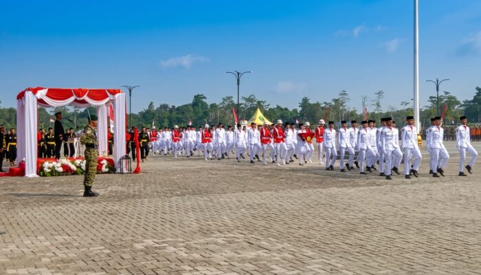 Pertama Kali, Upacara HUT RI di Bulungan Digelar di Kebun Raya Bundayati