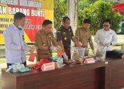 Kejari Bulungan Musnahkan Barang Bukti 53 Perkara Inkracht, Didominasi Kasus Narkotika