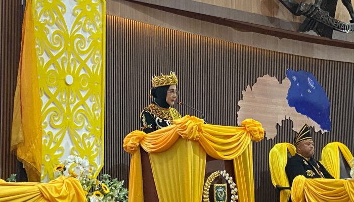 Rapat Paripurna Hari Jadi Berau, Sri Juniarsih Soroti Karhutla dan Persoalan BBM