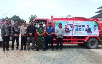 Pasokan Air Bersih Terbatas, 210 KK di Gunung Tabur Sudah Dapat Bantuan