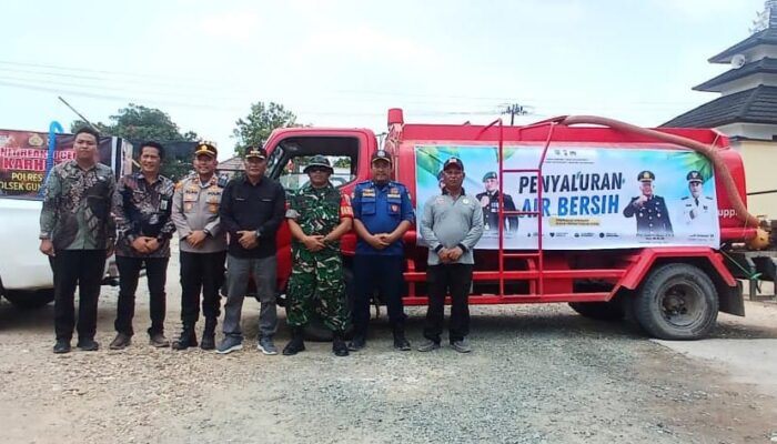 Pasokan Air Bersih Terbatas, 210 KK di Gunung Tabur Sudah Dapat Bantuan