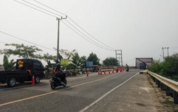 Jembatan Sungai Jelarai Ditutup Sebagian, BPJN Pastikan Kendaraan Tetap Bisa Melintas
