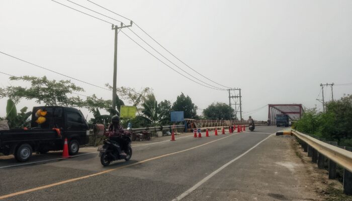 Jembatan Sungai Jelarai Ditutup Sebagian, BPJN Pastikan Kendaraan Tetap Bisa Melintas