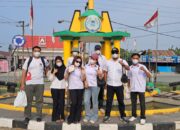 PSI Berau Bergerak di Tengah Kabut Asap, Ribuan Masker Dibagikan ke Warga