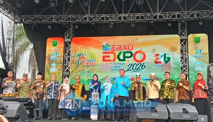 Berau Expo 2026 Resmi Dibuka, 177 Stan Ramaikan Perputaran Ekonomi Daerah
